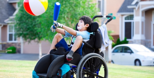 Sport voor gehandicapte kinderen