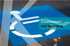 Zwemmen met een beperking.<br>