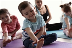 Yoga en massages voor kids<br>