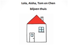 Prentenboekje over corona<br>