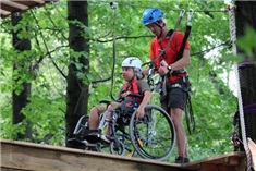 Rolstoel klimbos<br>