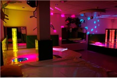 Feestje in de snoezelruimte<br>